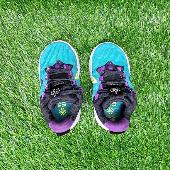 Nike Star Runner 4 Teal Purple Cosmo Baby Toddler Boy Girl Size 6C With Box - Picture 8 of 10